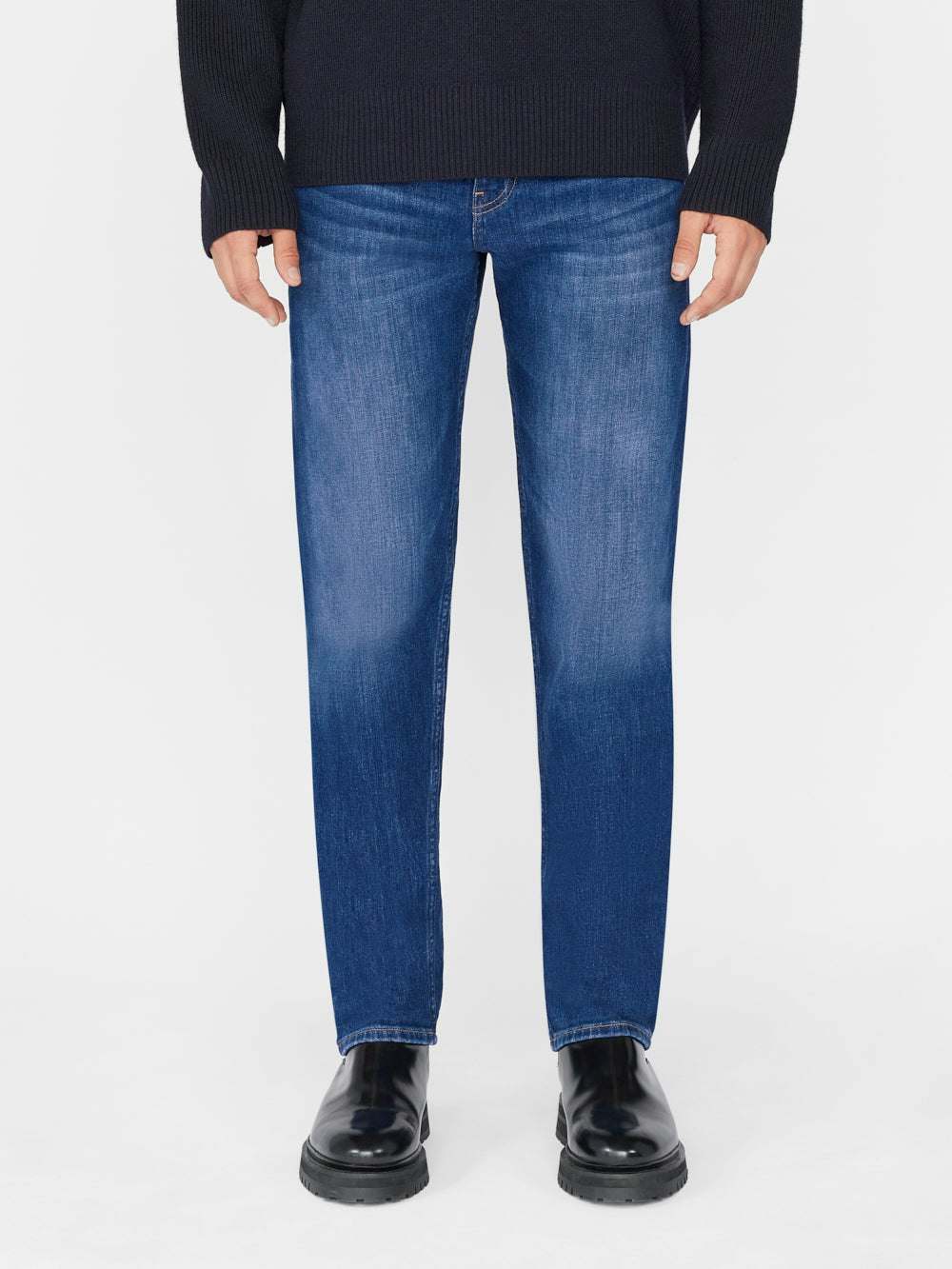 jeans front view
